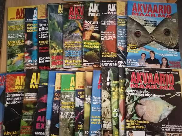 Iso kasa akvaario mailma lehtiä Raisio – foto 1