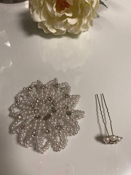 Hiuskoriste, hiusvwekko, helmipinni, hiustarvike, kouluratsastus, Espoo - photo 2