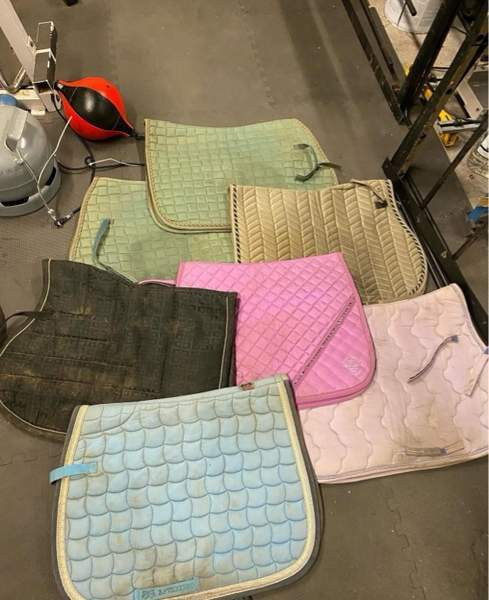 Pesua vailla olevia huopia iso könttä pony, cob ja full, este- ja kouluhuopia Лохья - изображение 5