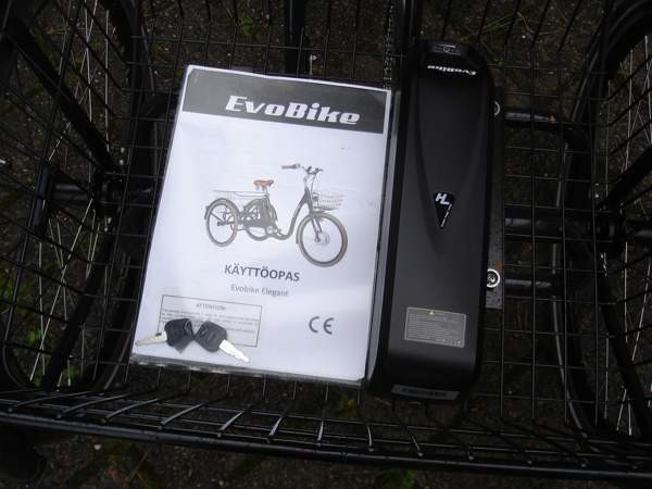 Kolme renkainen sähköavusteinenpyörä Vieremä - valokuva 7