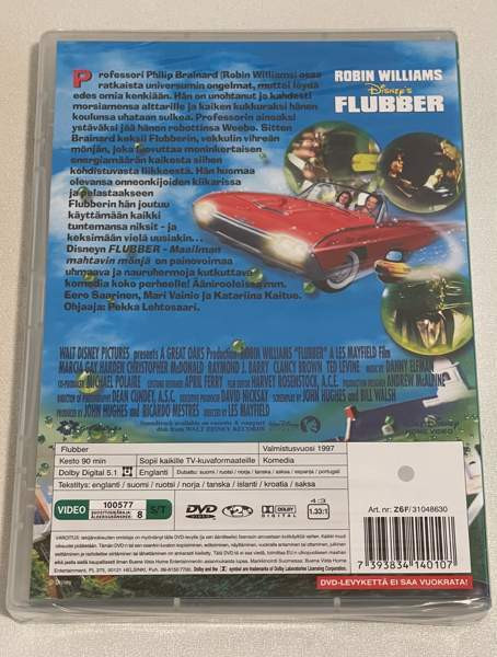 Flubber - Maailman Mahtavin Mönjä (1997) DVD Lappeenranta - valokuva 2