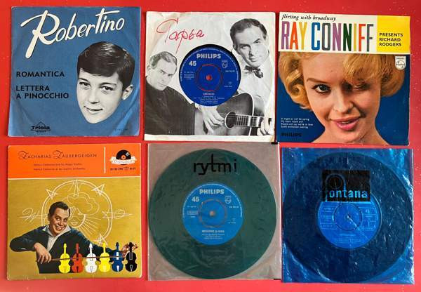 Laatikollinen vanhoja vinyylisinglejä Tampere - photo 5