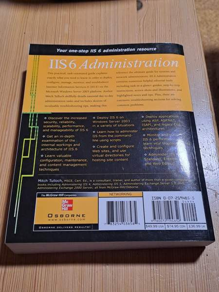 IIS 6 administration kirja Salo - photo 2