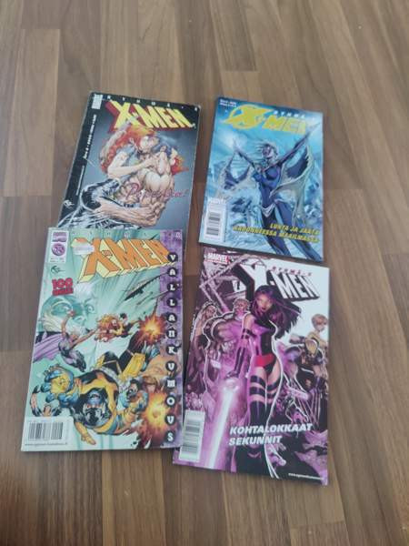 Ryhmä x- sarjakuvat 4kpl Tornio – foto 1