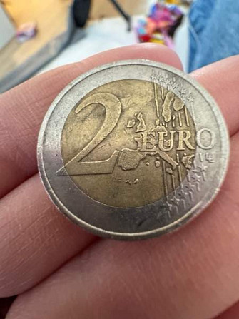 Ranskalainen 2€ kolikko Tampere - valokuva 2