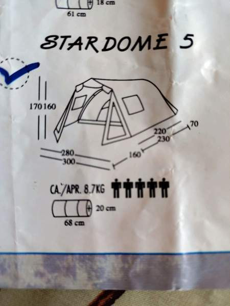 Stardome 5 teltta. Varattu. Turku - valokuva 2