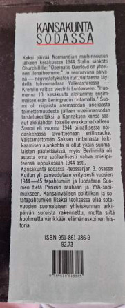 Kansakunta sodassa, 3-osainen Suomen sodan tietokirja Asikkala - photo 5