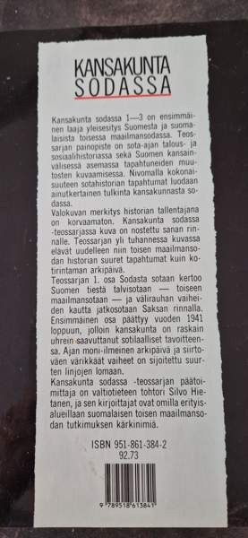 Kansakunta sodassa, 3-osainen Suomen sodan tietokirja Asikkala – foto 3