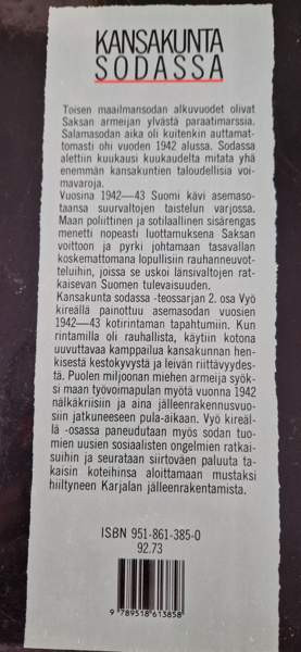 Kansakunta sodassa, 3-osainen Suomen sodan tietokirja Asikkala – foto 4