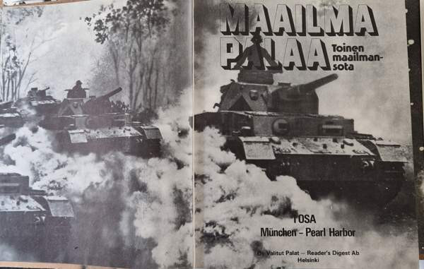 Maailma palaa osat 1-3, Toinen maailmansota tietokirjat Asikkala - valokuva 5