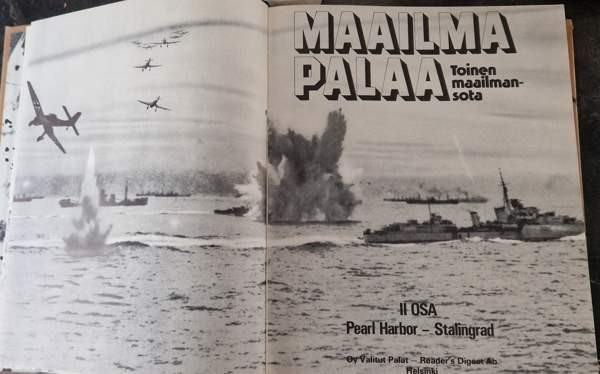 Maailma palaa osat 1-3, Toinen maailmansota tietokirjat Asikkala - valokuva 6