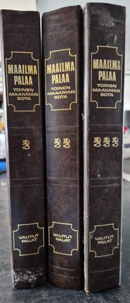 Maailma palaa osat 1-3, Toinen maailmansota tietokirjat Asikkala - valokuva 1