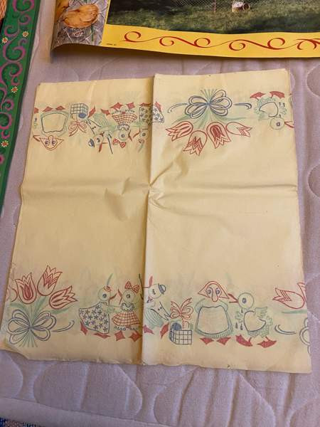 Vanhoja paperi liinoja 9kpl ja vanha juliste Kerava - valokuva 5