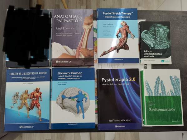Fysioterapian ammattikirjallisuutta + ravitsemustieteen oppikirja Jyvaeskylae - photo 1