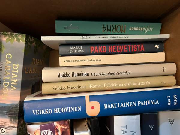 Kirjalaatikko koko satsi yhteishinta nouto Oulu - valokuva 2