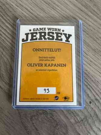 Cardset 23-24 Oliver Kapanen Пори