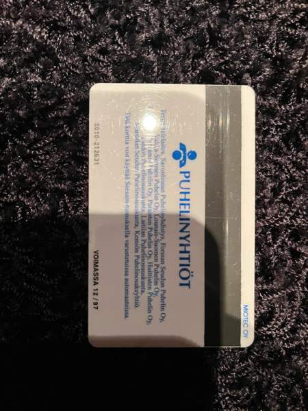 Ruisrock 1995 puhelinkortti Raisio - valokuva 2