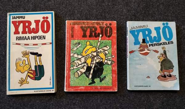 Jammu Yrjö 3 kirjaa Kotka – foto 1