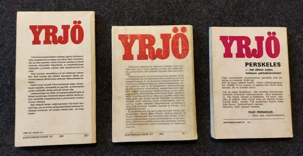 Jammu Yrjö 3 kirjaa Kotka - valokuva 2