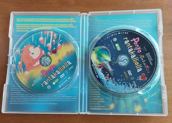 PONYO rantakalliolla tupla DVD Hyvinkää - valokuva 3