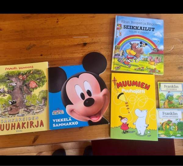 Koulukirjoja, lastentarinoita, kielikirjoja ja reseptikirjoja Tuusniemi - photo 2