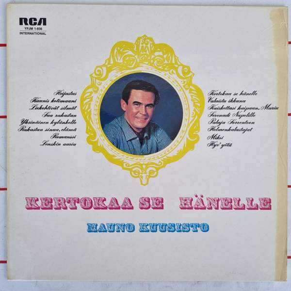 LP  Mauno Kuusisto - Kertokaa Se Hänelle. Turku - valokuva 1