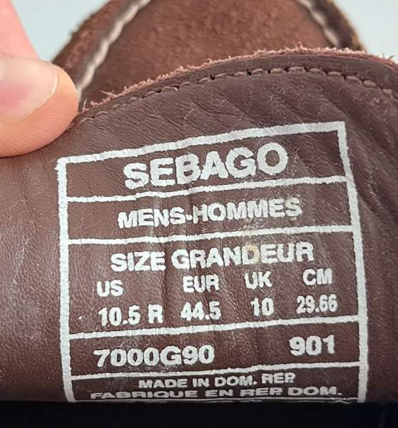 Vähänkäytetyt Sebagon purjehduskengät, 44.5 Kerava - valokuva 3