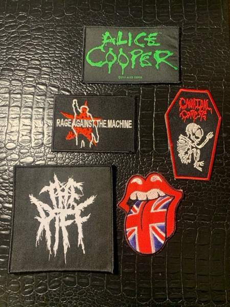 Sekalaiset bändimerkit / Hihamerkit Helsinki – foto 1