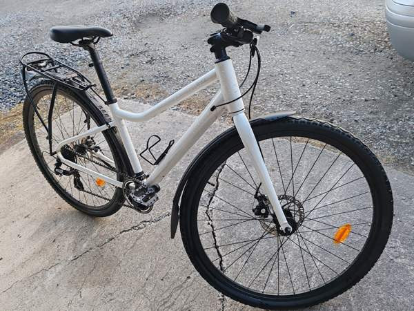 Naisten hybridi polkupyörä White, uudehko Alavus – foto 5