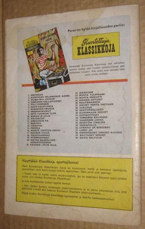 Kippari Kalle, Tex Willer lehdet (1994, 1995), Ensimmäiset ihmiset kuussa Tampere – foto 6