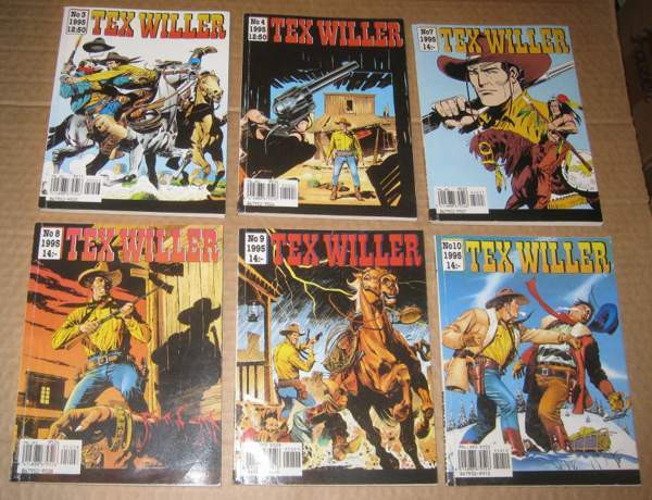 Kippari Kalle, Tex Willer lehdet (1994, 1995), Ensimmäiset ihmiset kuussa Tampere - valokuva 3