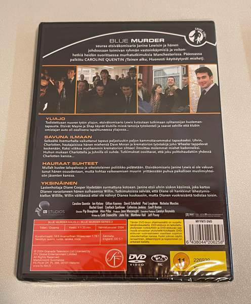Blue Murder (kaudet 2-4) DVD Lappeenranta - valokuva 2