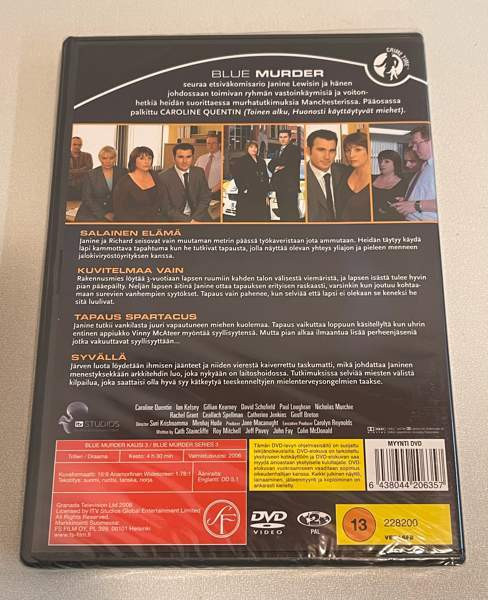Blue Murder (kaudet 2-4) DVD Lappeenranta - valokuva 3
