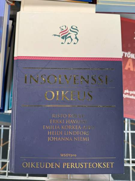Insolvenssioikeus kirja Helsinki - photo 1