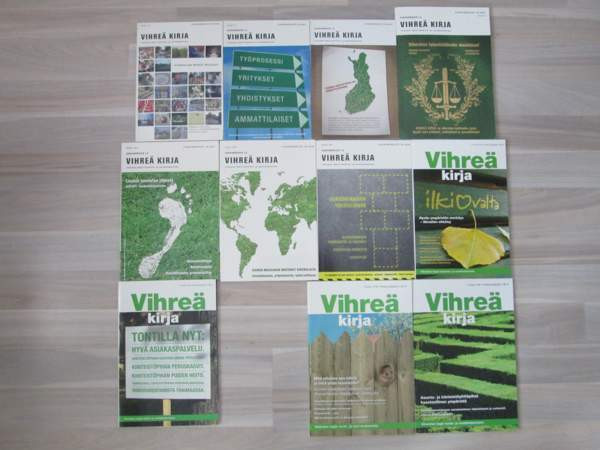 Vihreä kirja 11 kpl 2003 - 2014 Turku - photo 1