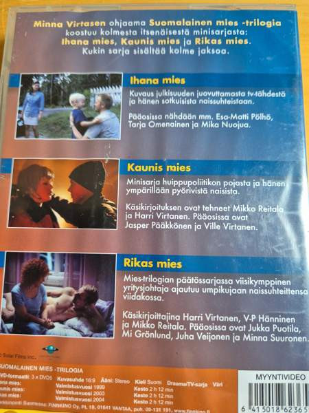 Suomalainen mies-trilogia, dvd Porvoo - valokuva 2