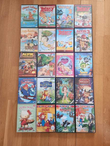 Lasten Dvd levyjä 40 kpl Äänekoski – foto 1