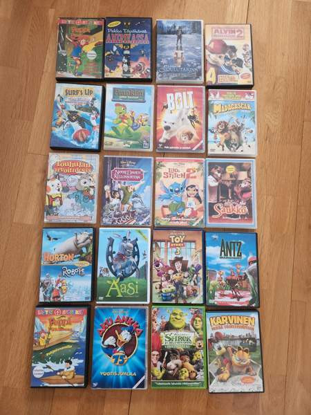 Lasten Dvd levyjä 40 kpl Äänekoski – foto 2