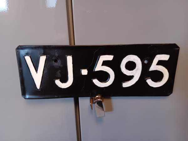 Rekisterikilpi 50-luvun alusta Turku - valokuva 1