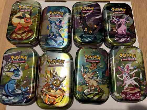 Tyhjät Prismatic evolutions mini-tinit Вантаа