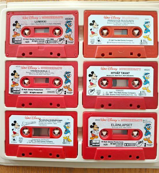 Disneyland: Walt Disney musiikkisatu boksi retro Hamina - valokuva 3