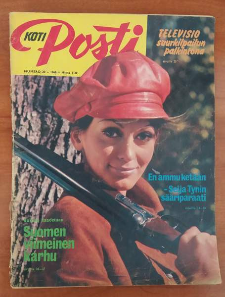 Päätoimittaja Olavi Järvi KOTIPOSTI 20/1966 Lappeenranta - photo 1
