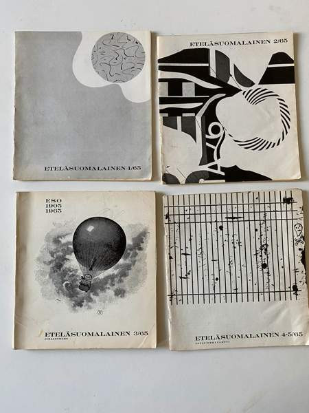 Eteläsuomalainen lehtiä 60-luvulta 9kpl Helsinki - valokuva 2