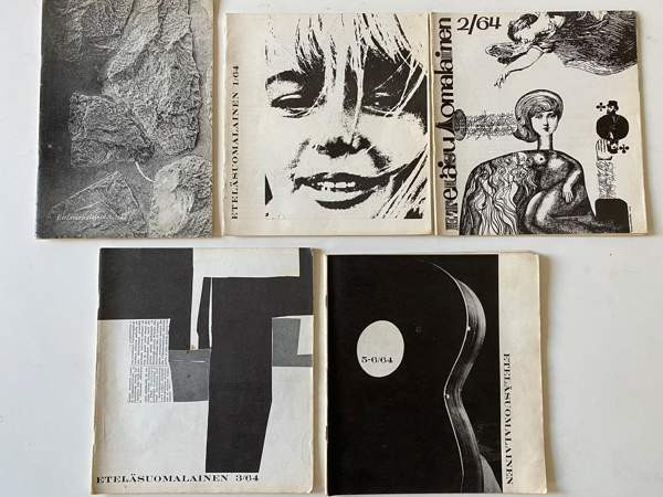 Eteläsuomalainen lehtiä 60-luvulta 9kpl Helsinki - valokuva 1