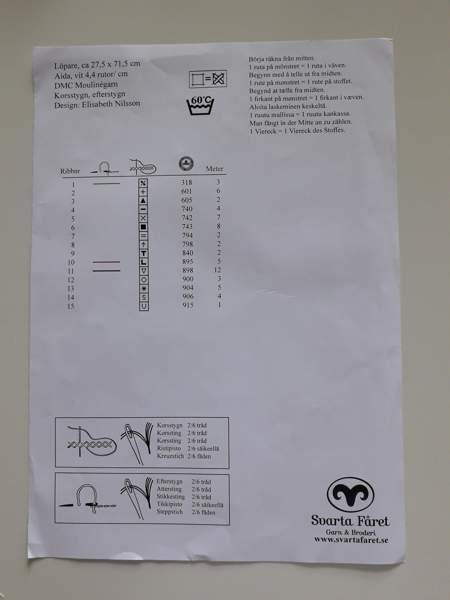 Kirjontatyö pääsiäinen Lieto - photo 3