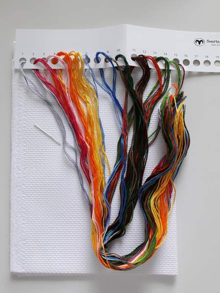 Kirjontatyö pääsiäinen Lieto - photo 2