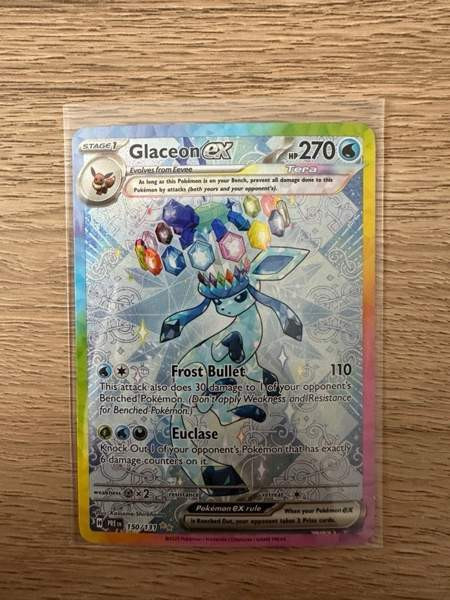 Pokemon Glaceon ex 150/131 Оулу - изображение 1