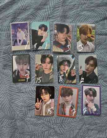 Stray Kids Minho Photocards Вантаа