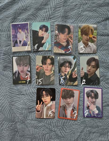 Stray Kids Minho Photocards Vantaa - valokuva 1