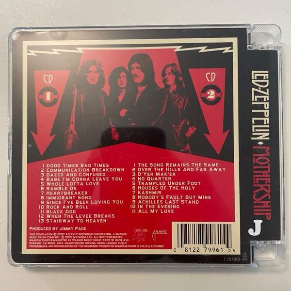 LED ZEPPELIN : MOTHERSHIP 2CD Helsinki - valokuva 2